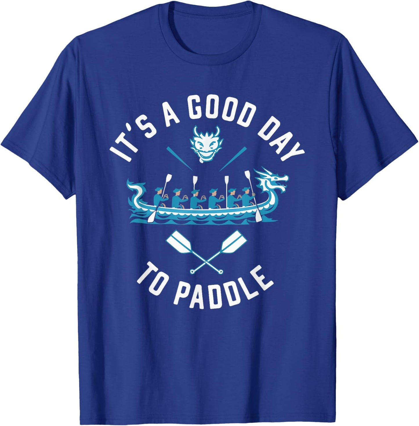 Dragon Boat Racing Paddler Dragonboating Dragonboat T-Shirt - T-Shirt | Royal