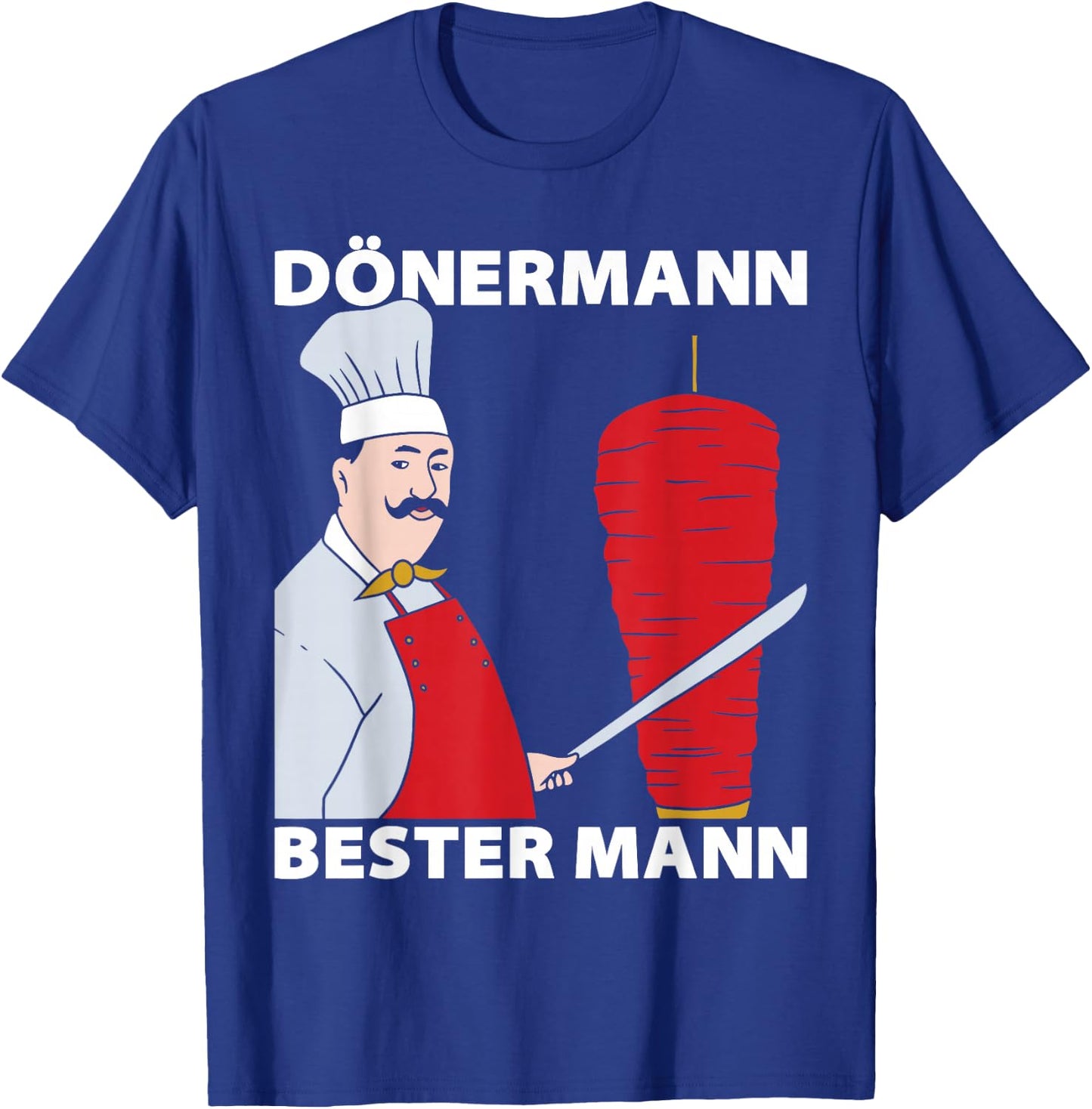 Dönermann Bester Mann Kebab Liebhaber Döner Spieß Dürüm T-Shirt - T-Shirt | Royal