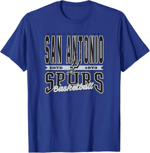 NBA San Antonio Spurs Action Non-Stop T-Shirt - T-Shirt | Royal