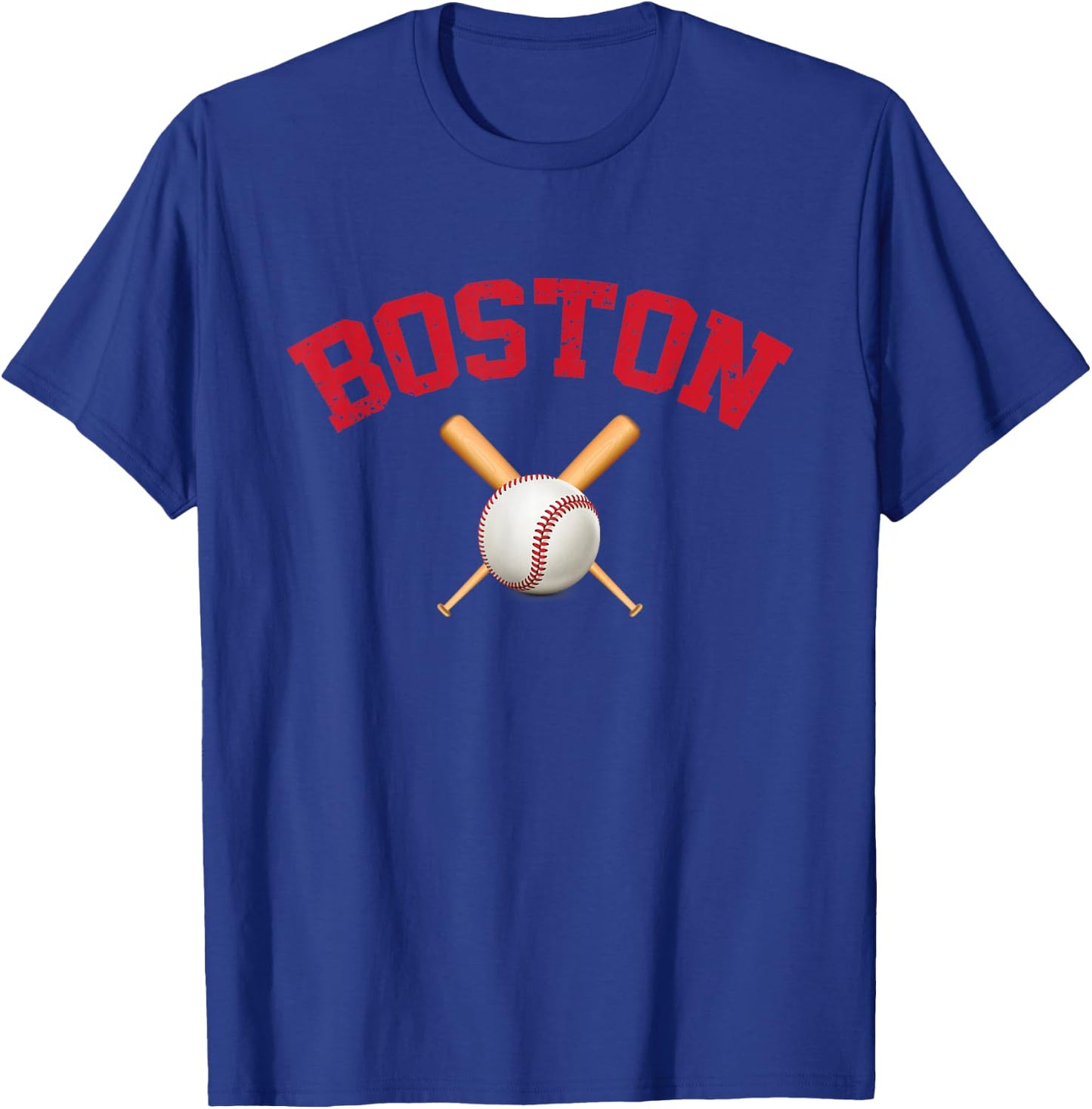 Boston Baseball T-Shirt - T-Shirt | Royal
