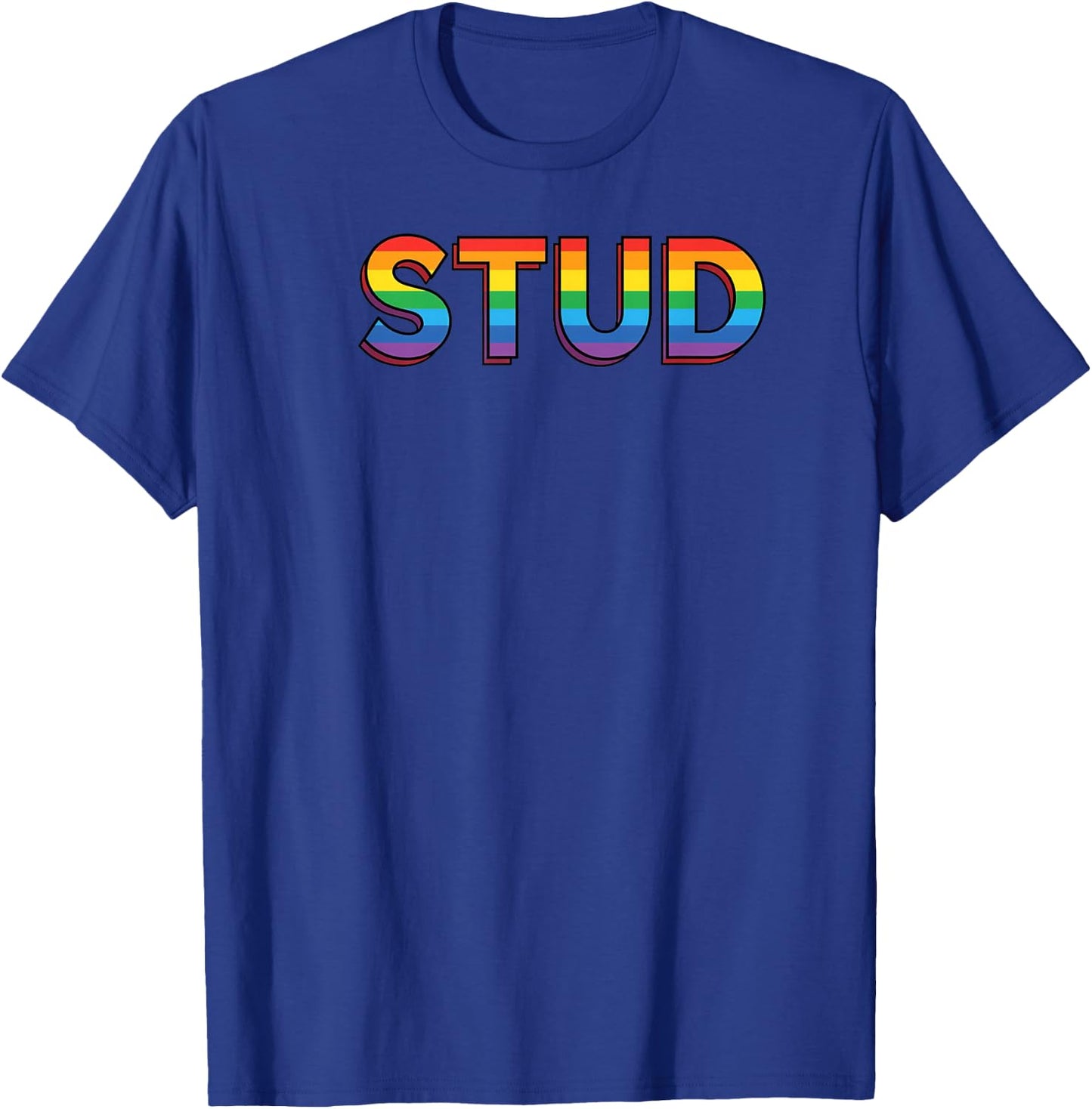 Stud - Lesbian Gifts T-Shirt - T-Shirt | Royal