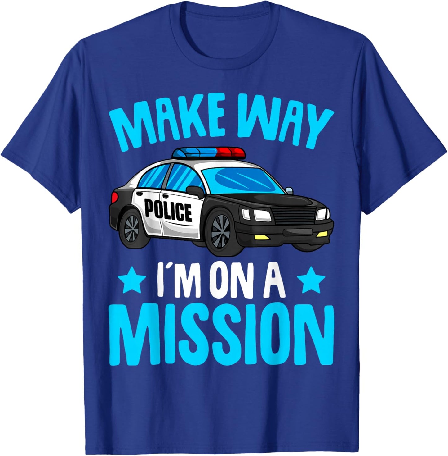 Police Officer Policeman Cop Boys Kids Toddler T-Shirt - T-Shirt | Royal