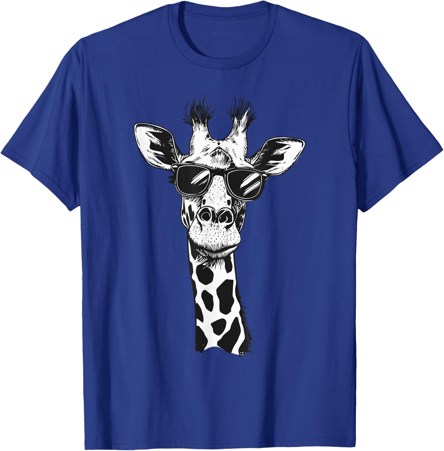 Giraffe With Sunglasses T-Shirt - T-Shirt | Royal