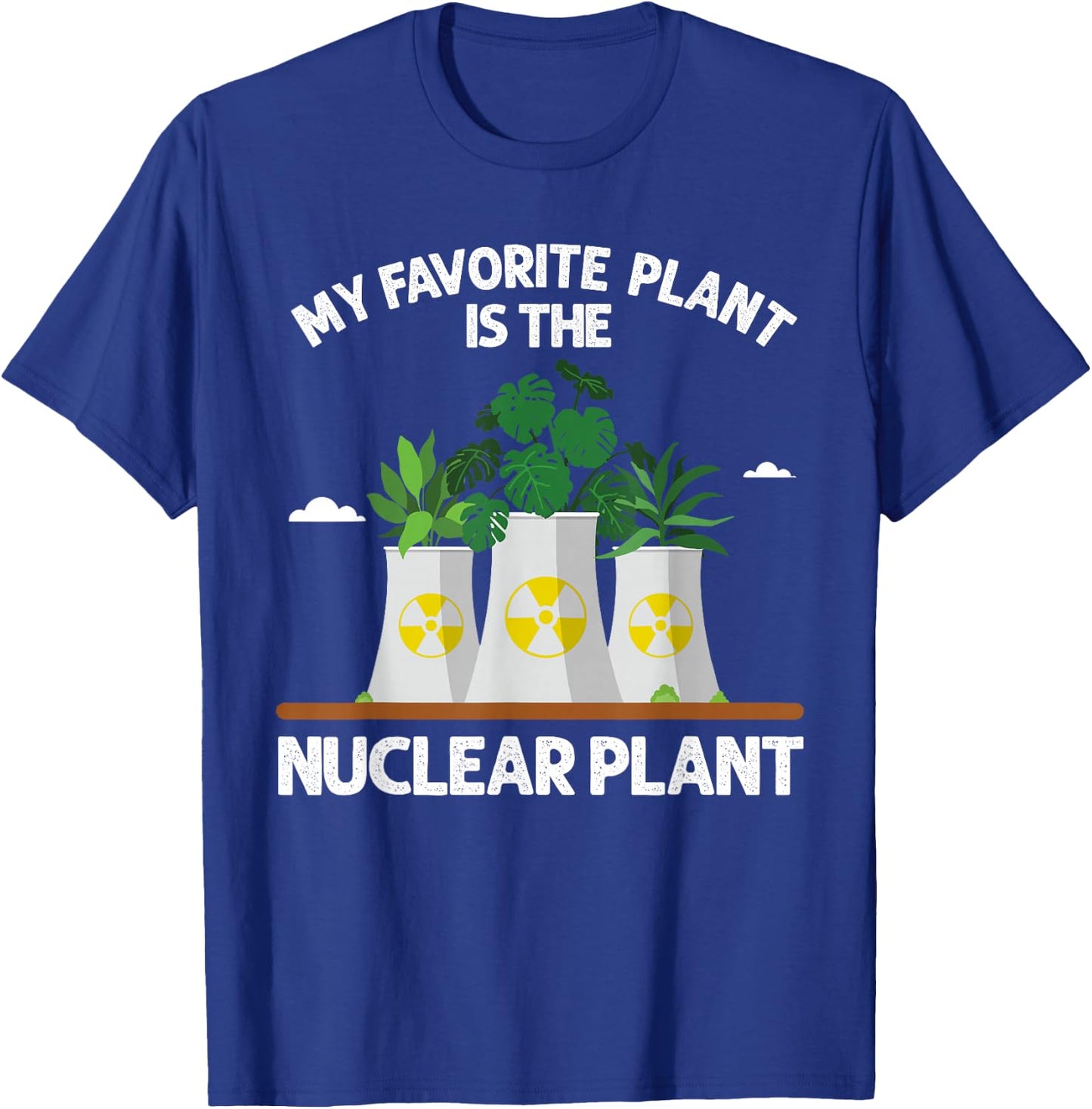 Funny Nuclear Plant Design Women Nuclear Engineering T-Shirt - T-Shirt | Royal