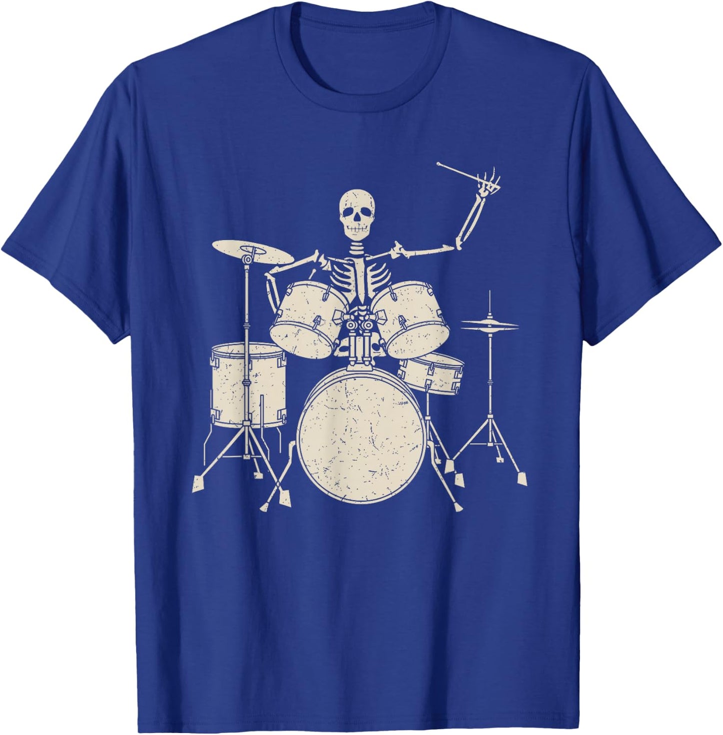 Best Drumming Art Women Drumming Drum Lover Drummer T-Shirt - T-Shirt | Royal