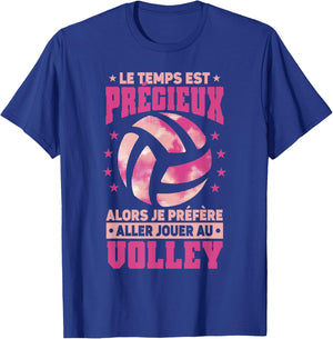 Volleyball Coach Humor Volleyball Women , Black, S T-Shirt - T-Shirt | Royal