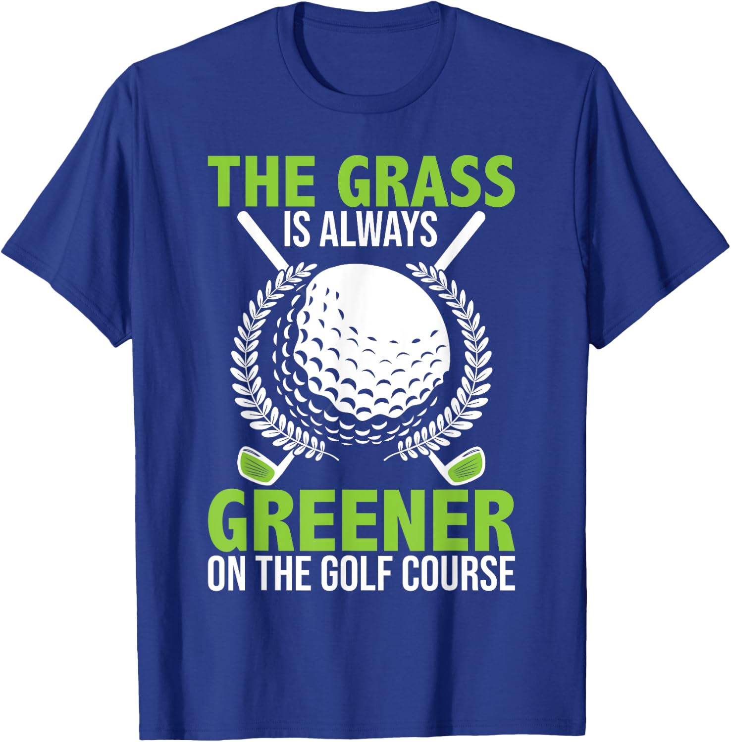 Funny Golf Golfer T-Shirt - T-Shirt | Royal