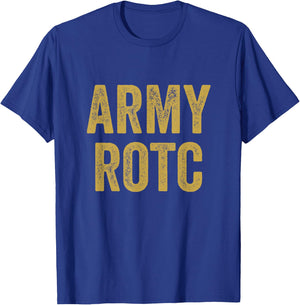 Military ROTC Simple US ROTC T-Shirt - T-Shirt | Royal
