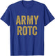 Military ROTC Simple US ROTC T-Shirt - T-Shirt | Royal