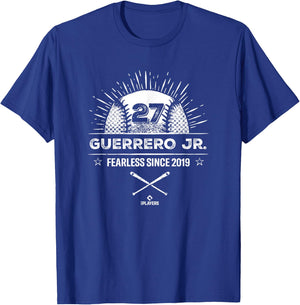 Vladimir Guerrero, Jr. Fearless T-Shirt - T-Shirt | Royal