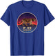 Hollywood Mountain Lion P-22 Los Angeles Cougar T-Shirt - T-Shirt | Royal