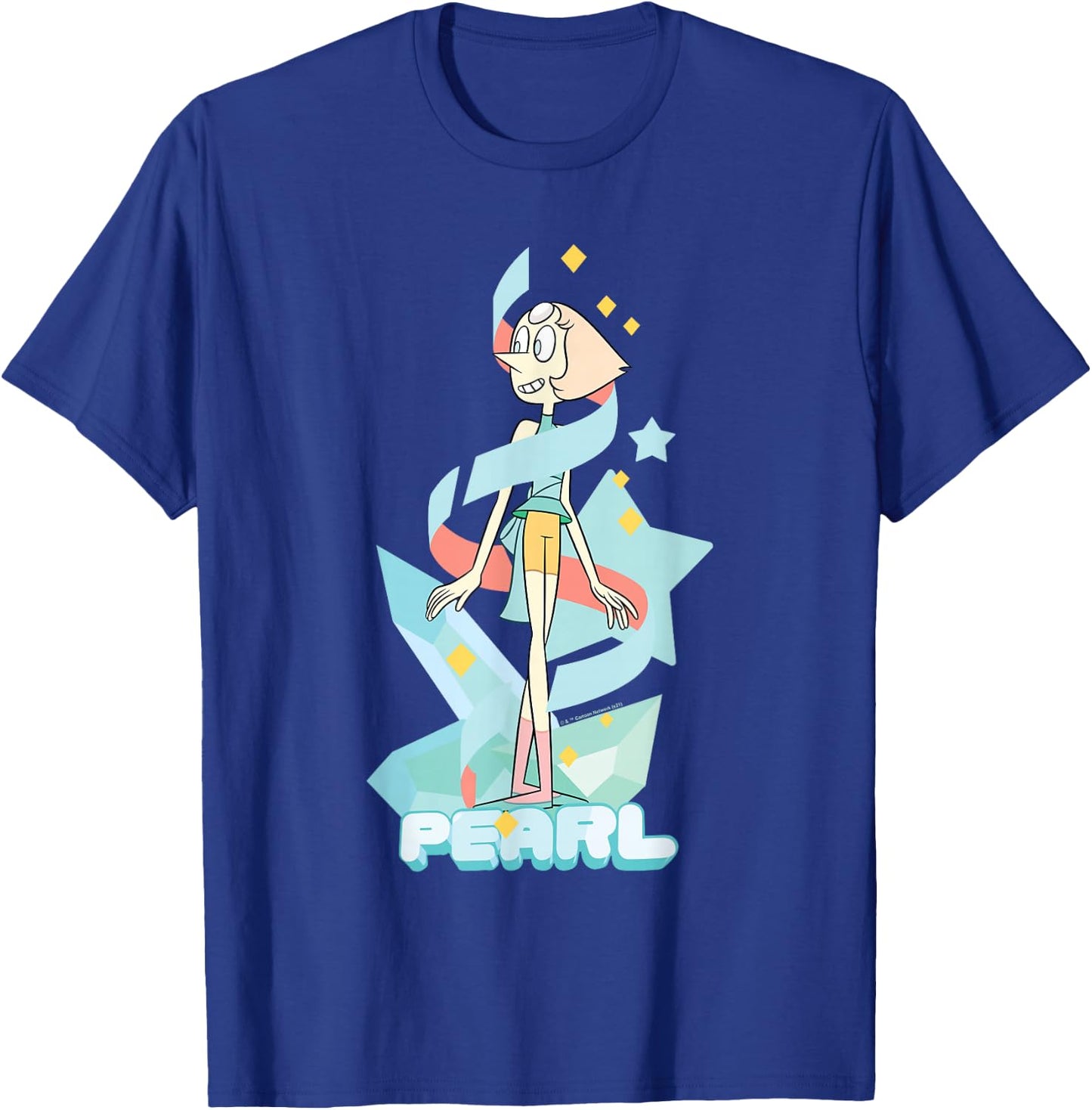 Steven Universe Pearl Power T-Shirt - T-Shirt | Royal