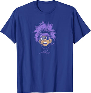 Lourdes Gurriel Jr. - Swag Head - Arizona Baseball T-Shirt - T-Shirt | Royal