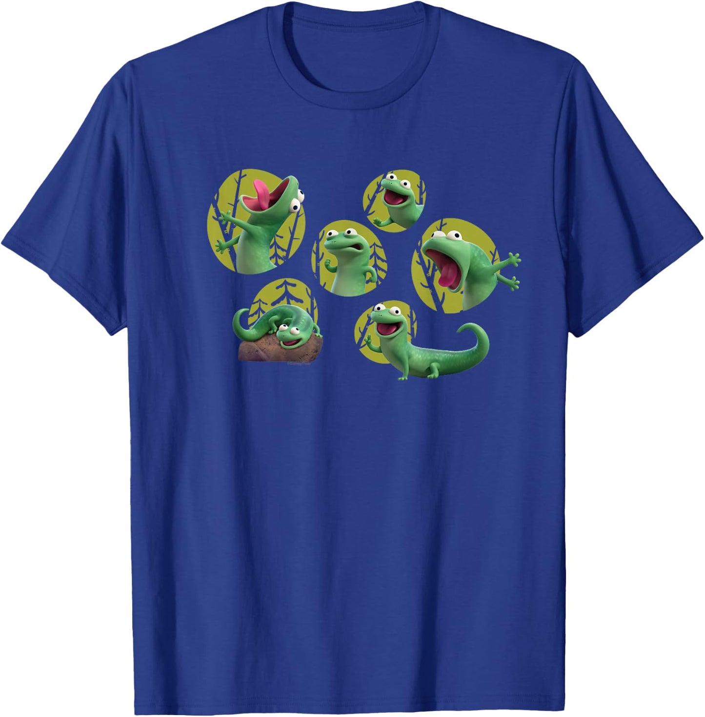 Disney and Pixar's Hoppers Tom Lizard Moods & Funny Faces T-Shirt - T-Shirt | Royal