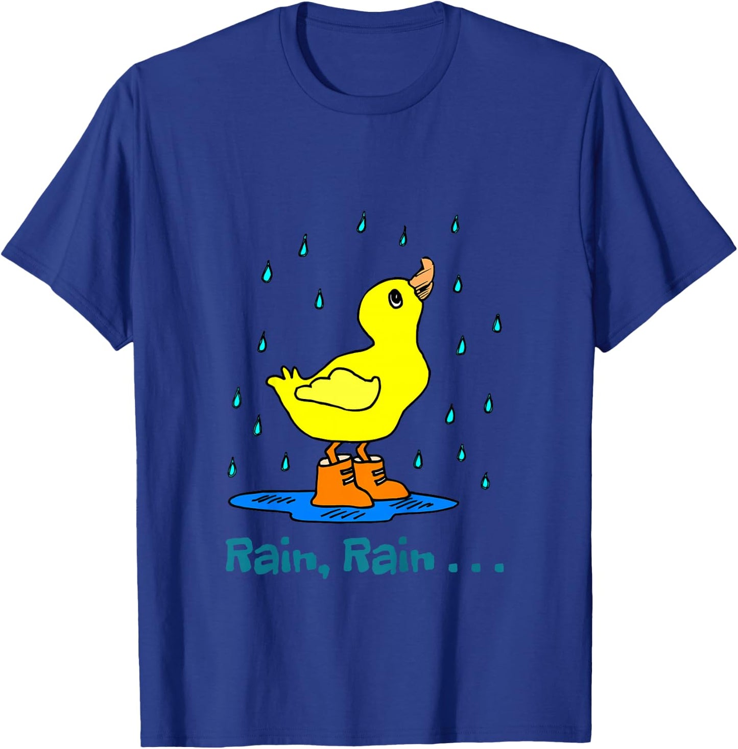 Rain rain go away short sleeve for youth T-Shirt - T-Shirt | Royal