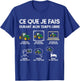 Tractor Man Woman Boys Child Farmer Farmer T-Shirt - T-Shirt | Royal