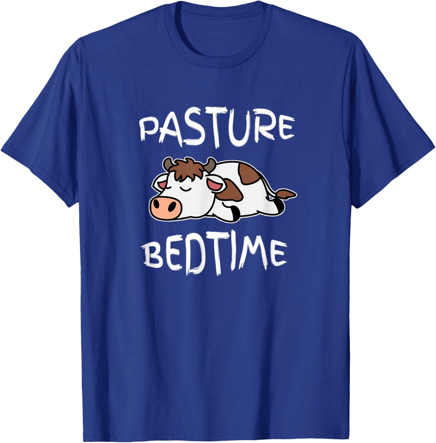 Cow Pasture Bedtime Pajama for Bedtime T-Shirt - T-Shirt | Royal