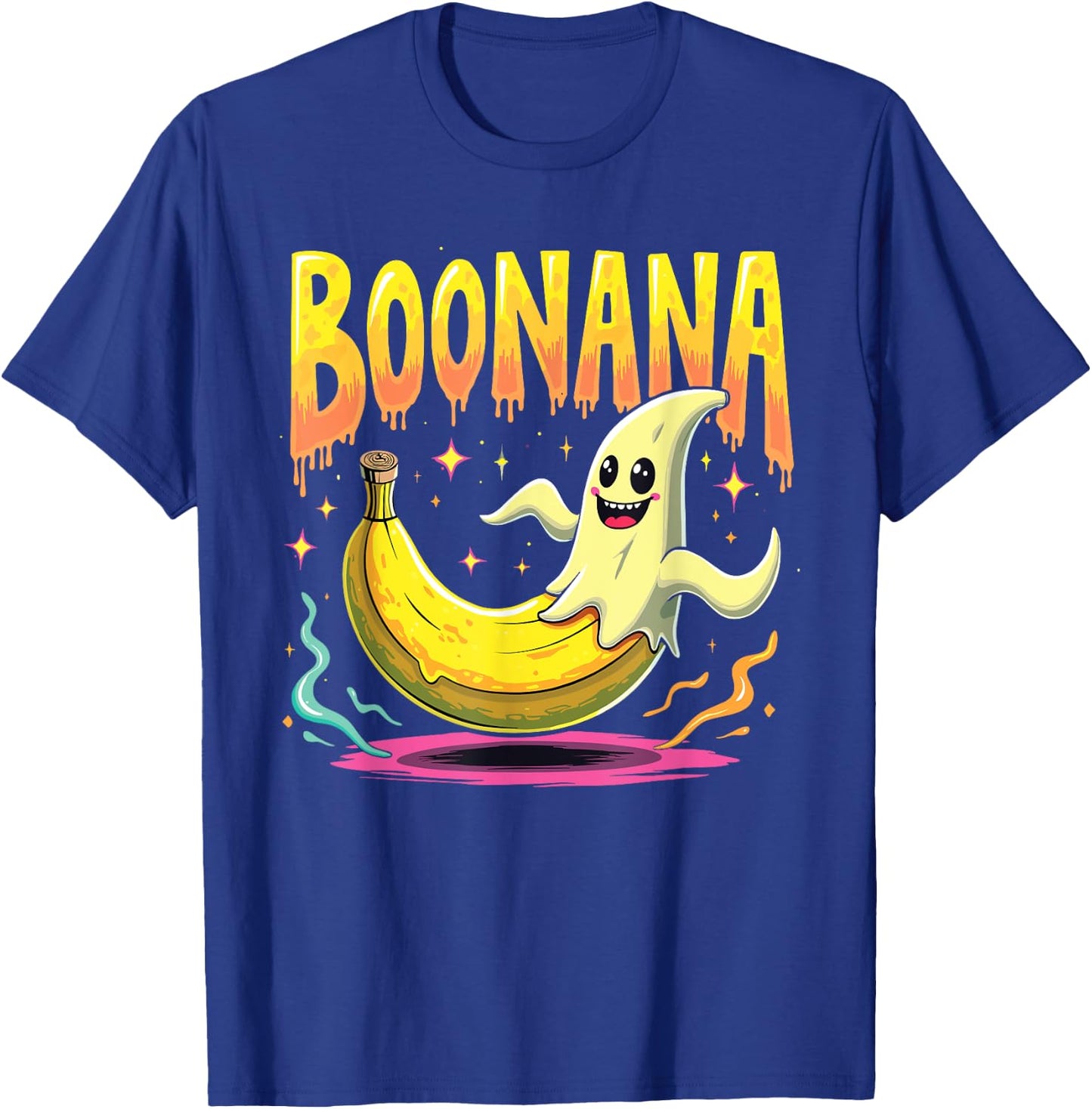 Boonana Costume Funny Ghost Banana for Halloween T-Shirt - T-Shirt | Royal