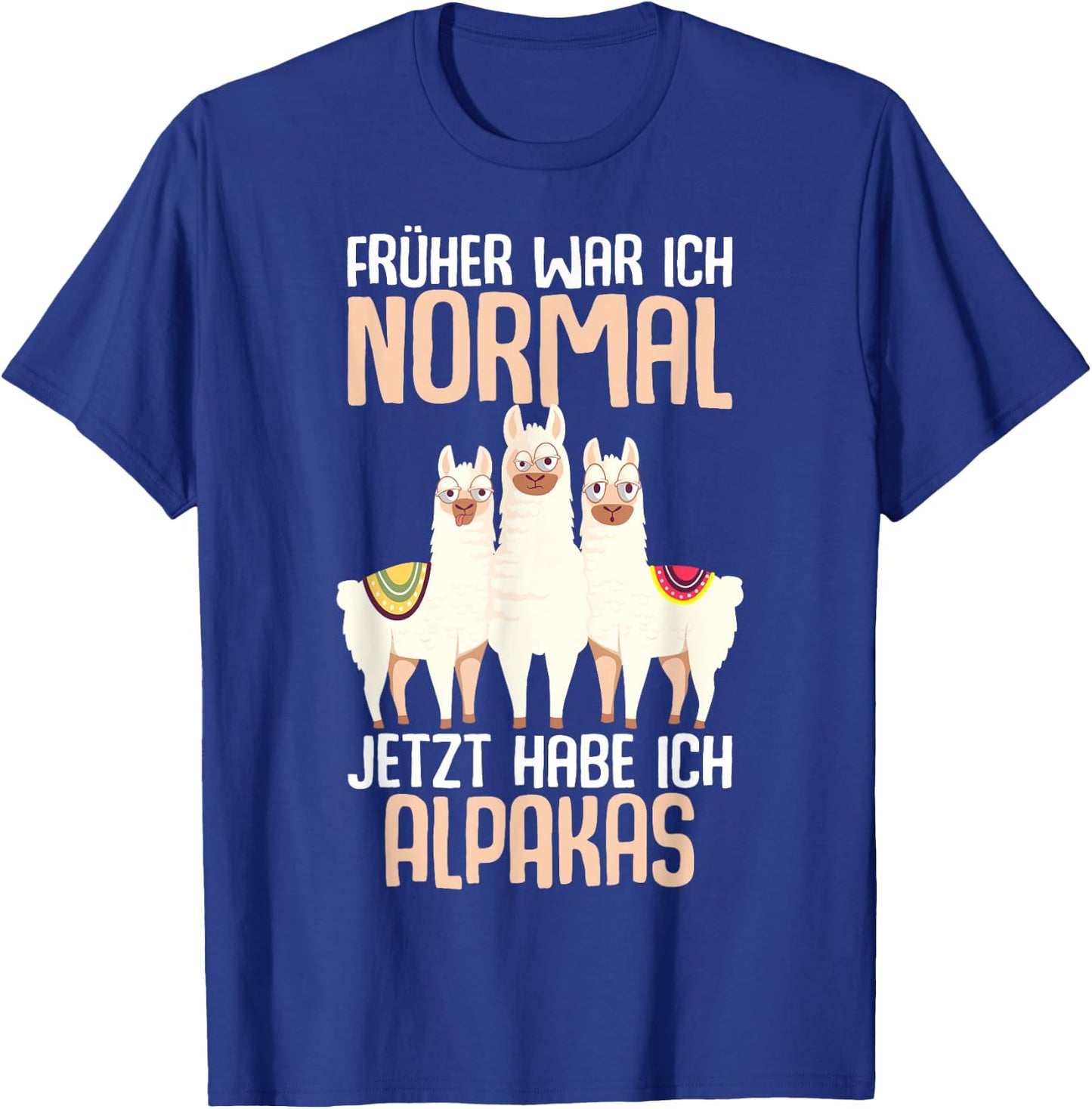 Alpaka Lama Alpaka Llama T-Shirt - T-Shirt | Royal