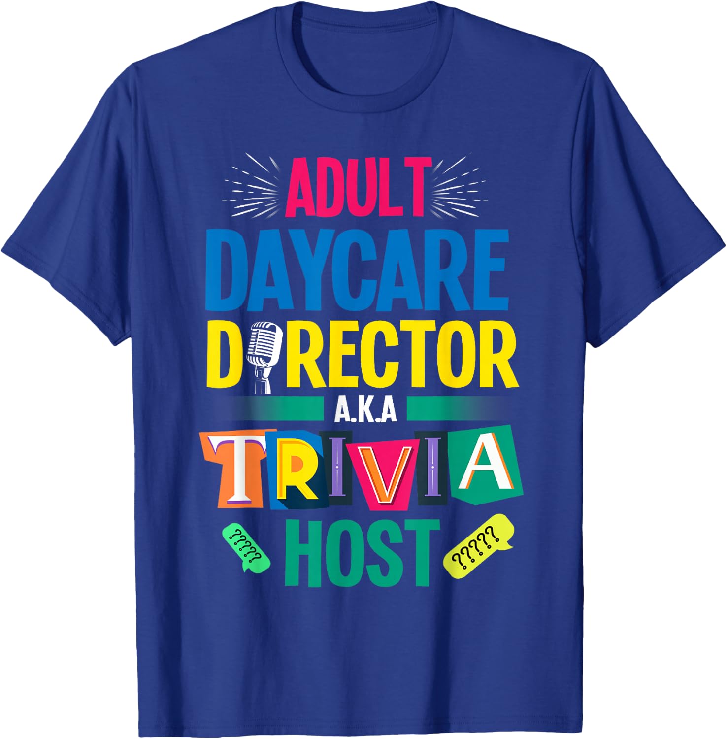 Trivia Night Host T-Shirt - T-Shirt | Royal