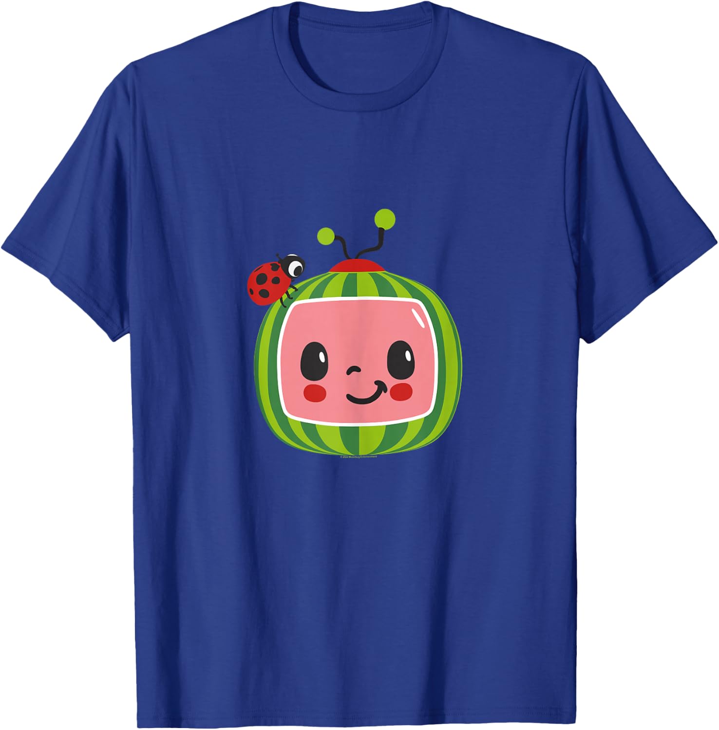 CoComelon Classic Smiling Centered Ladybug T-Shirt - T-Shirt | Royal
