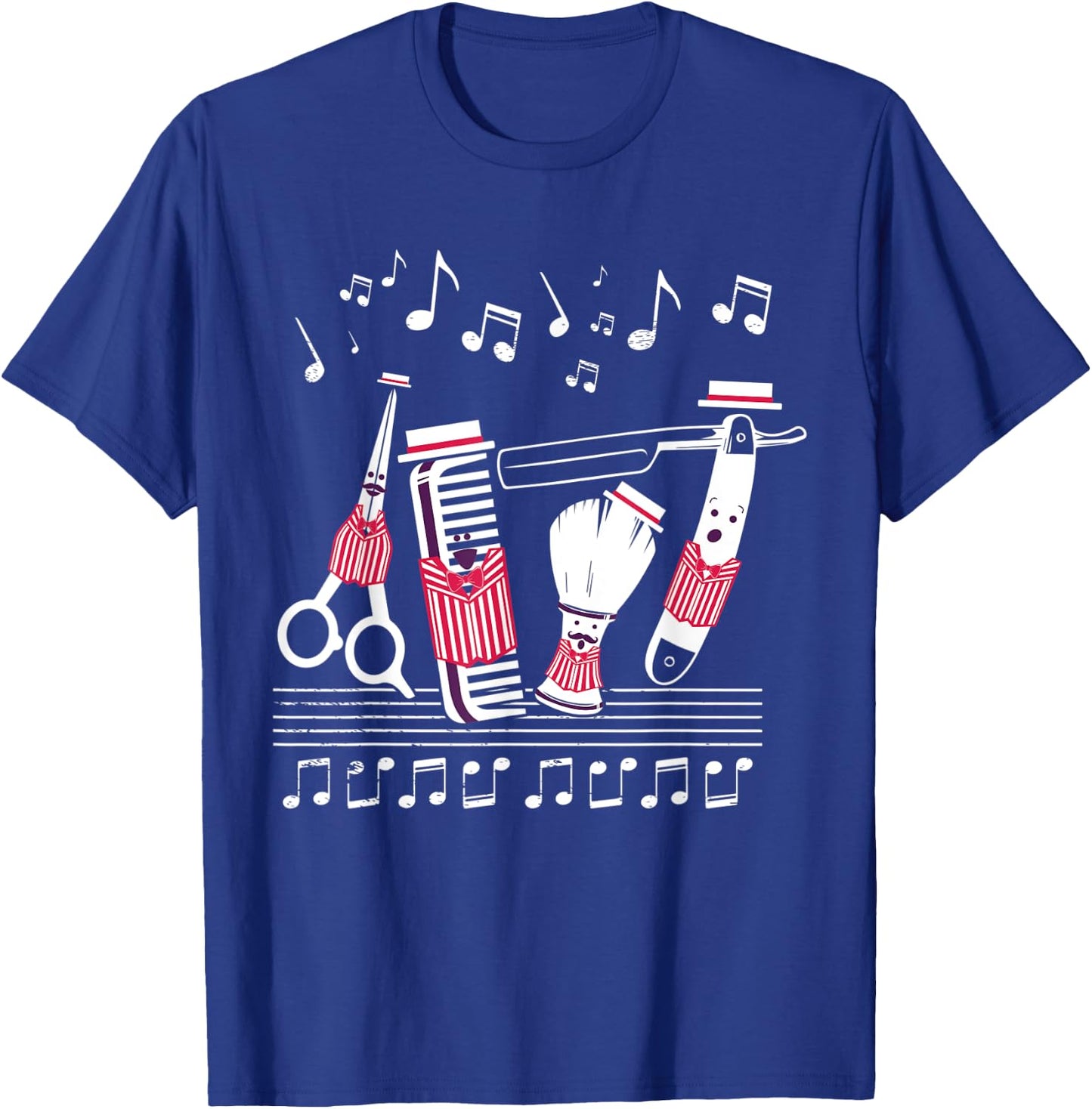 Funny Barbershoper Quartet Music Singer Gift T-Shirt - T-Shirt | Royal