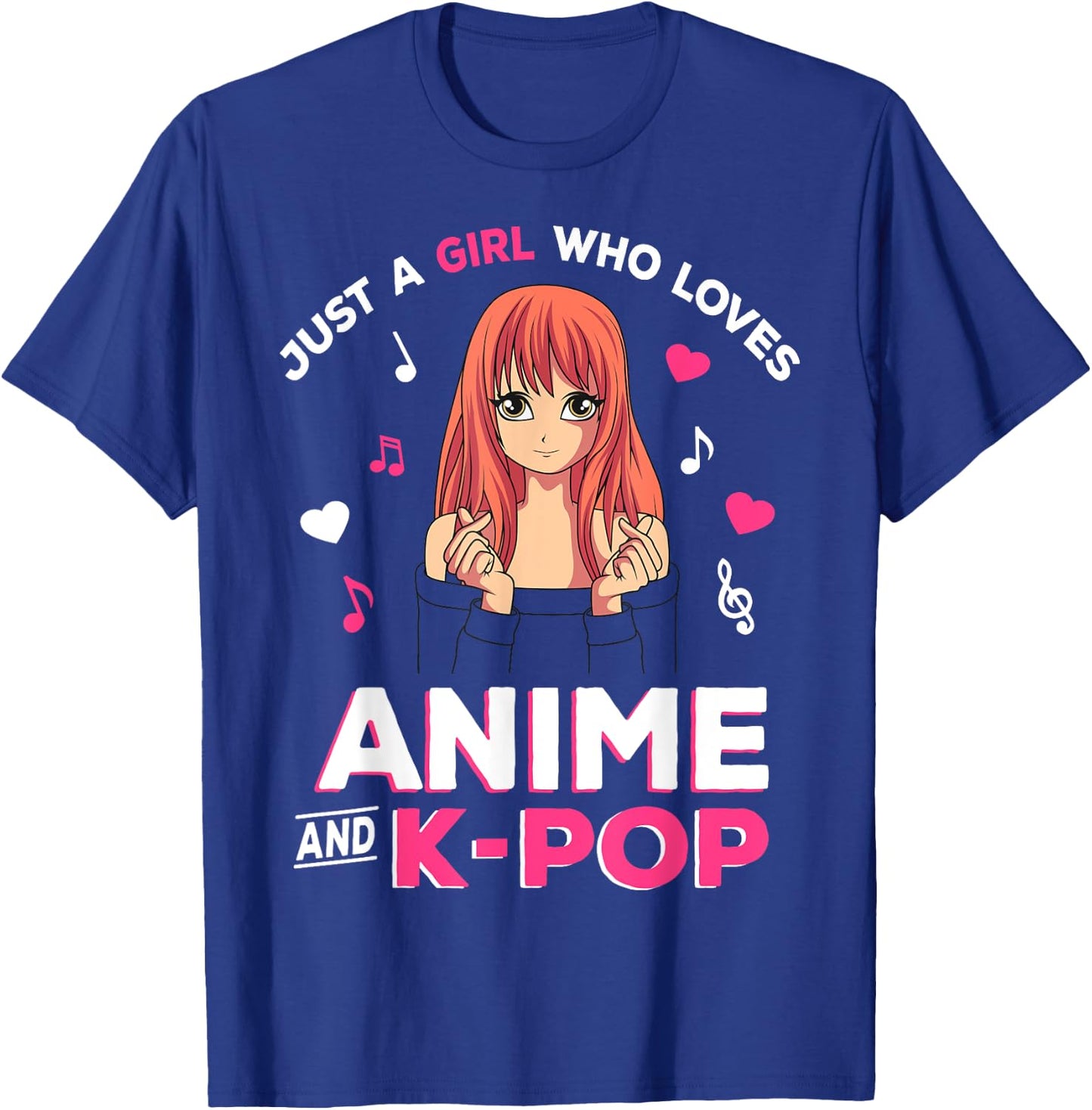 Anime Girls' K-Pop Children's Manga Merch T-Shirt - T-Shirt | Royal