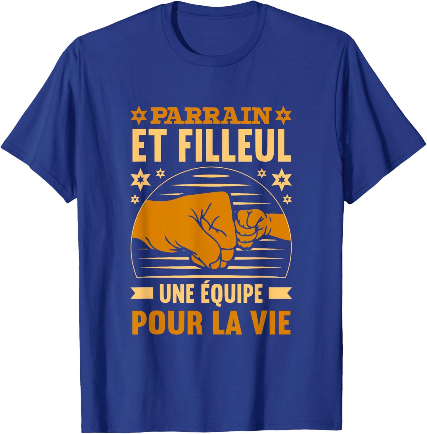 Godfather Filleul Humor , Black, S T-Shirt - T-Shirt | Royal