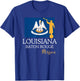 Louisiana Baton Rouge Mormon LDS Mission Missionary T-Shirt - T-Shirt | Royal