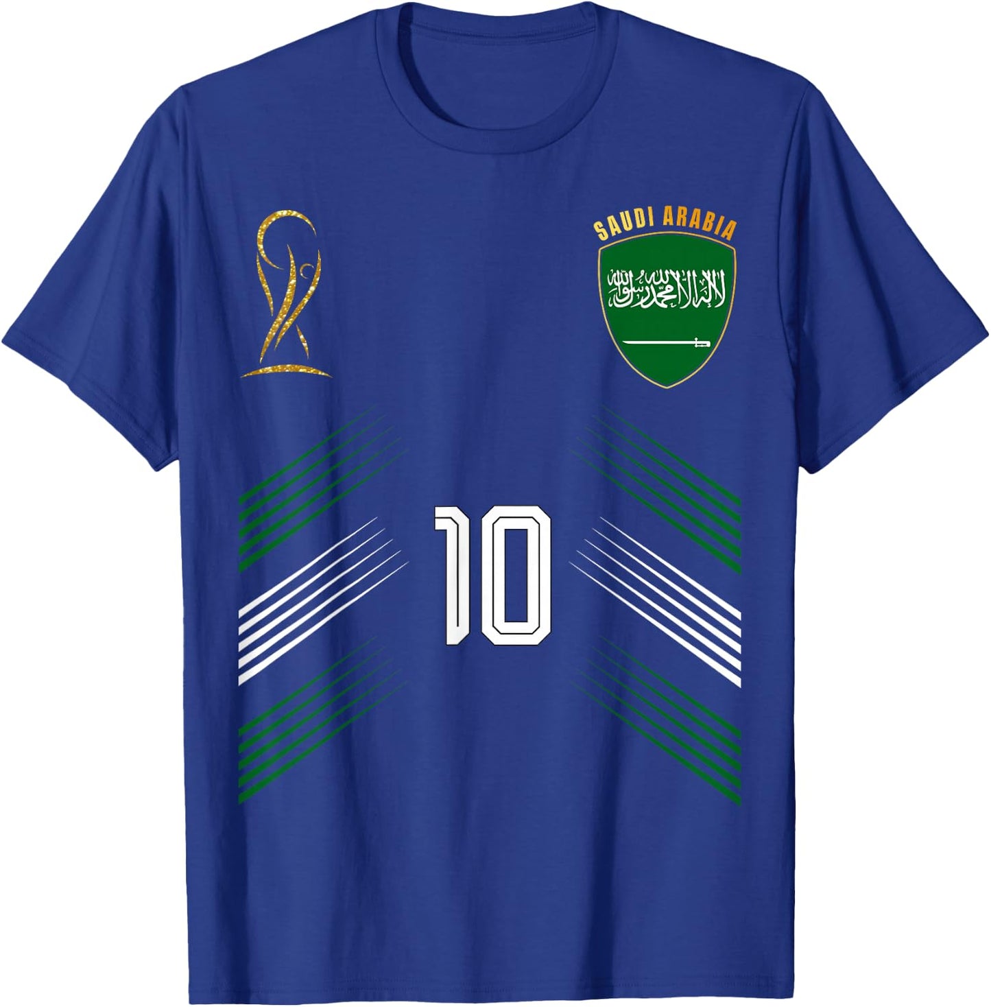 Saudi Arabia Flag Saudi Arabian Pride Lovers Retro T-Shirt - T-Shirt | Royal