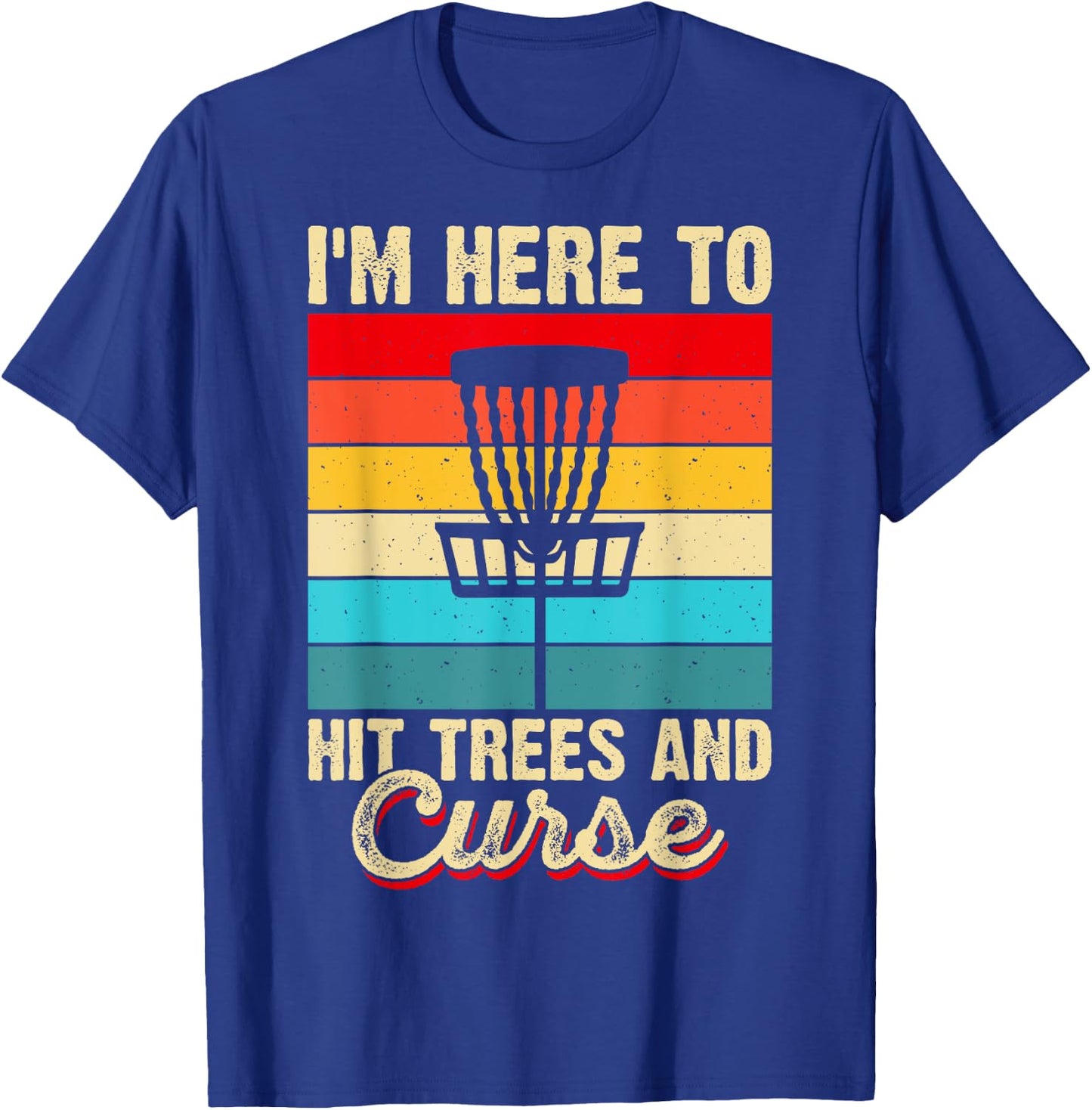 Disc Golf Shirt Disc Golf Bekleidung Herren Disc Golf Zubehör T-Shirt - T-Shirt | Royal