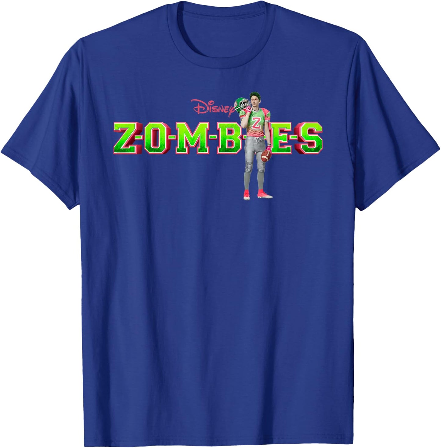 Zombies - Zed Football Captain Captain T-Shirt - T-Shirt | Royal
