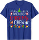 Oncology Nurse Christmas Crew Matching Xmas Oncologist T-Shirt - T-Shirt | Royal