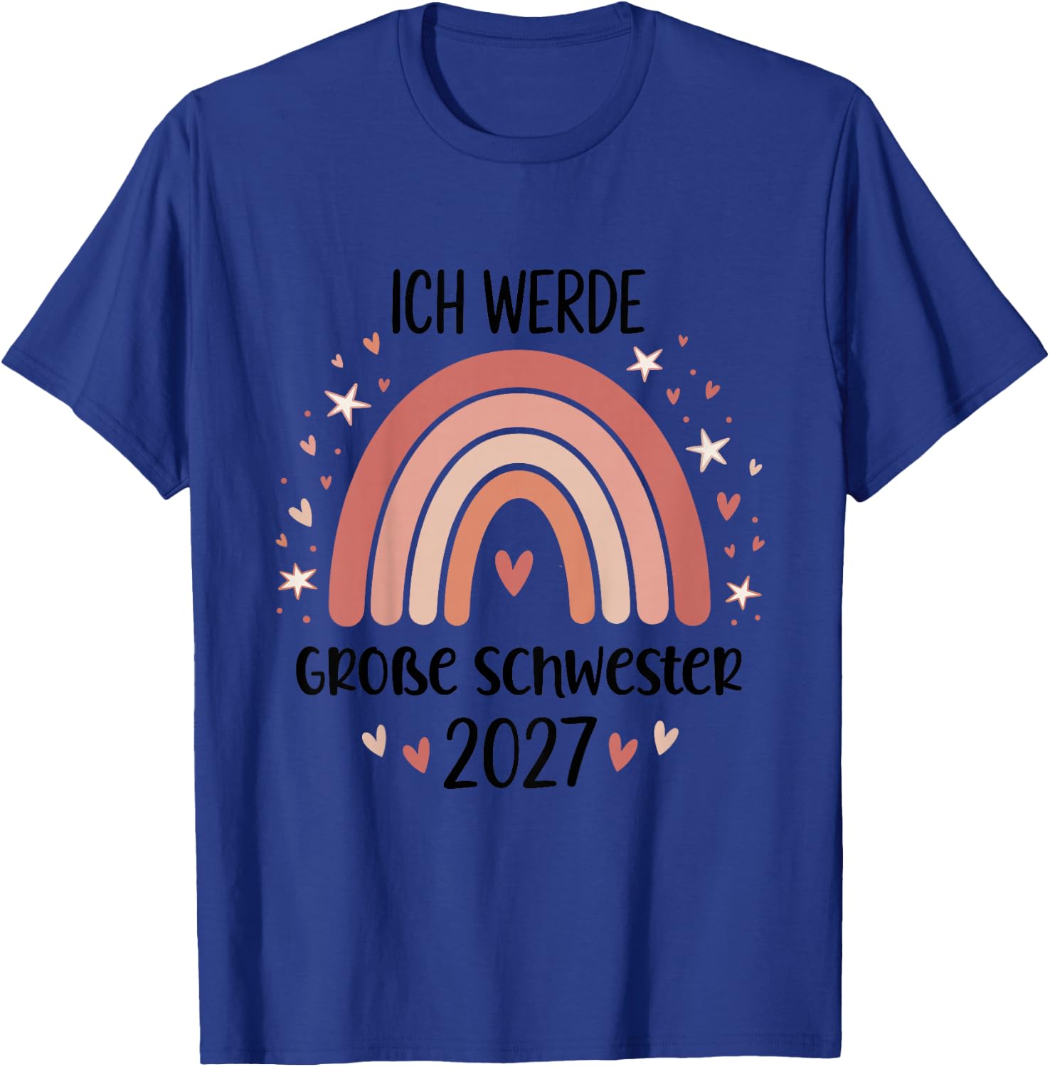 Kinder Ich Werde Große Schwester 2027 T-Shirt - T-Shirt | Royal