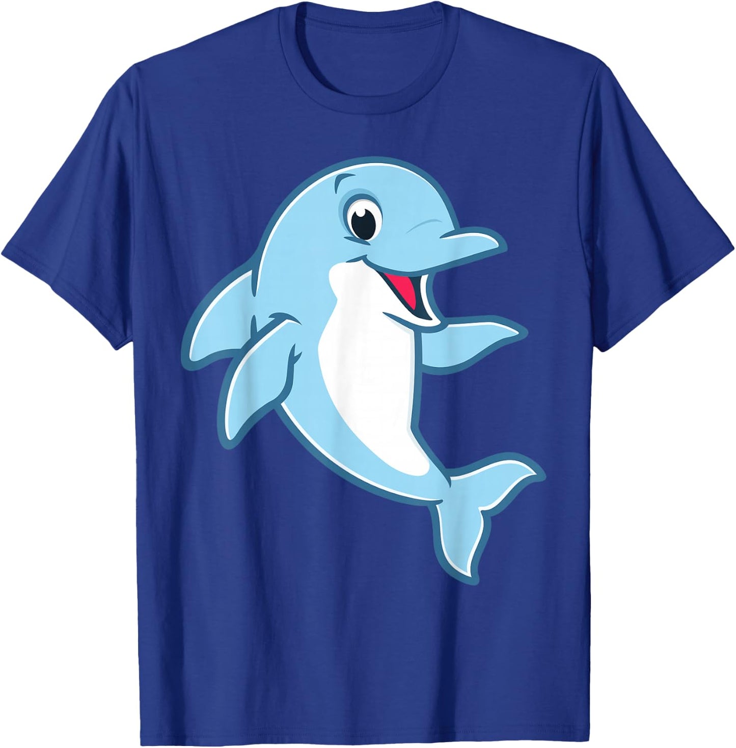 Cute Dolphin T-Shirt - T-Shirt | Royal