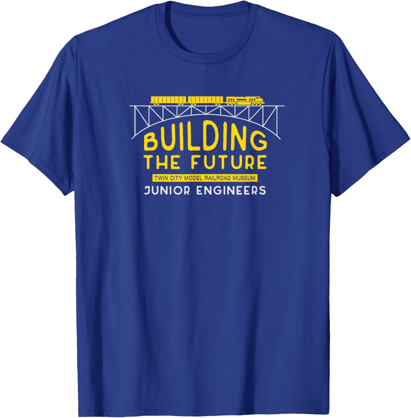 Building The Future - Junior Engineers T-Shirt - T-Shirt | Royal