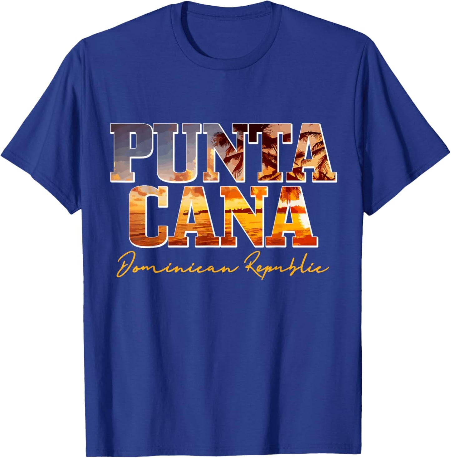 Punta Cana Dominican Republic Beach Surfer Souvenir Vintage T-Shirt - T-Shirt | Royal