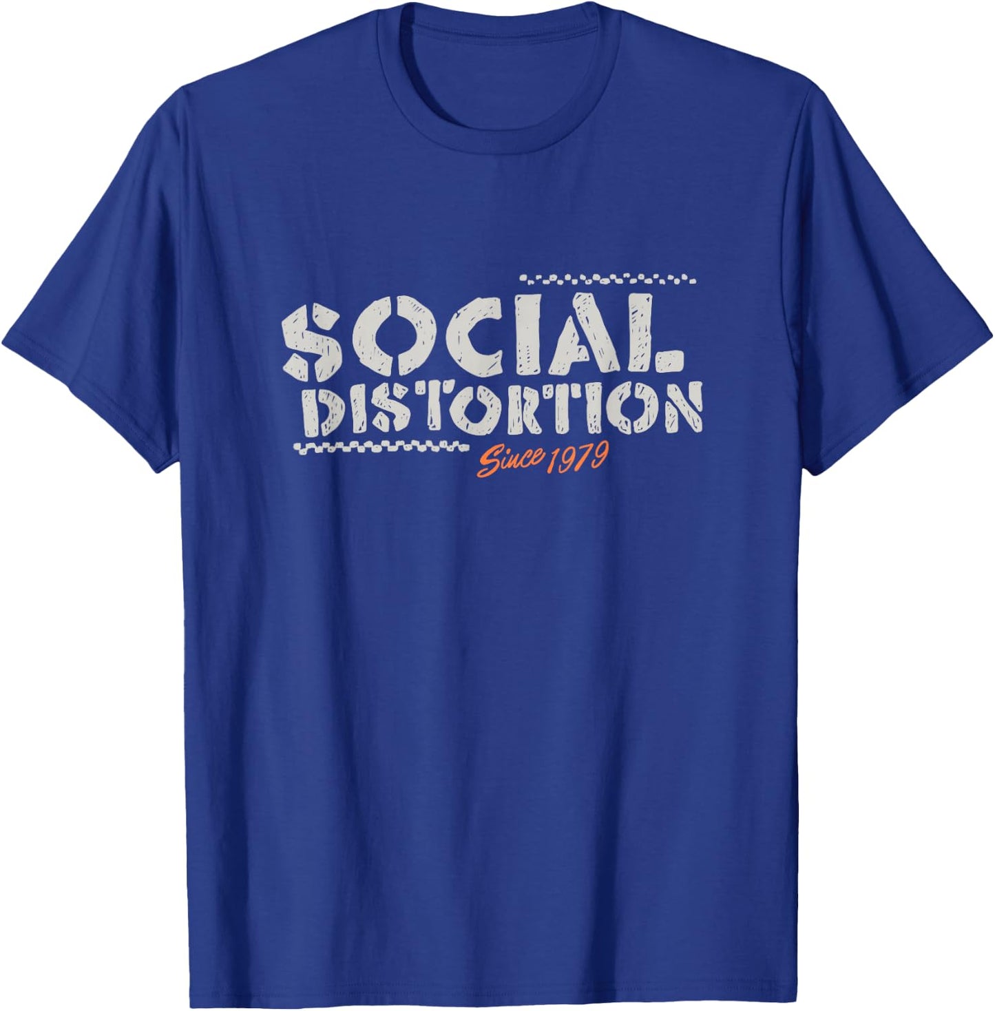 Offizielles Social Distortion Schwarz , Erwachsene, Klein, , Kurzarm, Party, Lässig T-Shirt - T-Shirt | Royal