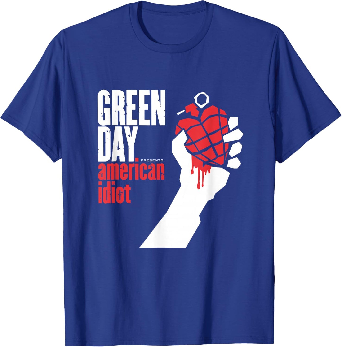 Green Day American Idiot T-Shirt - T-Shirt | Royal