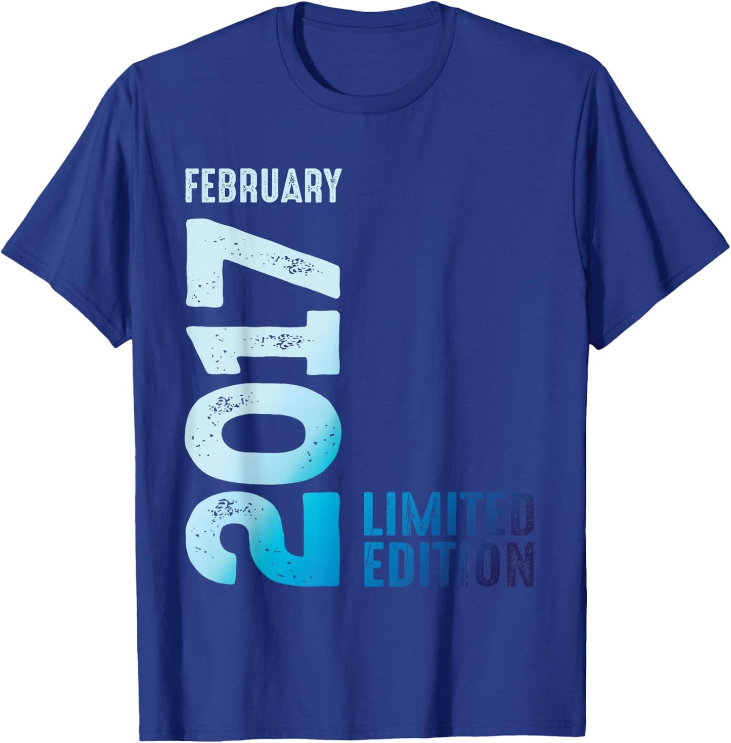 Édition limitée 2017 février 2017 T-Shirt - T-Shirt | Royal