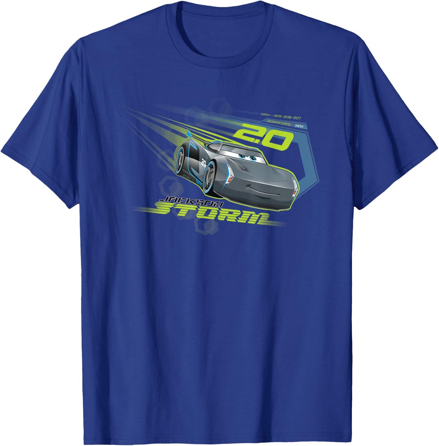 Cars Jackson Storm T-Shirt - T-Shirt | Royal