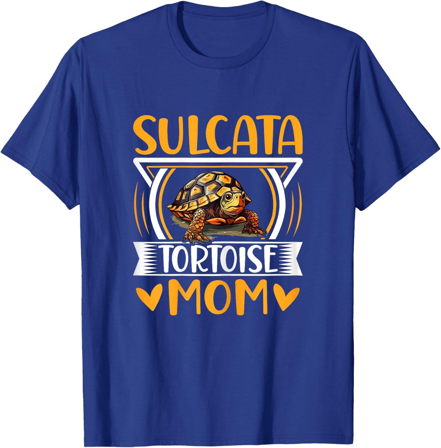 Mother Reptile Tortoise Species - Sulcata Tortoise Mom T-Shirt - T-Shirt | Royal