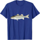 Barfish Striped T-Shirt - T-Shirt | Royal