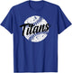 Titans Baseball Softball T-Shirt - T-Shirt | Royal