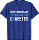 Diabetes Awareness Pun for a Type 1 Diabetes Diabetic T-Shirt - T-Shirt | Royal