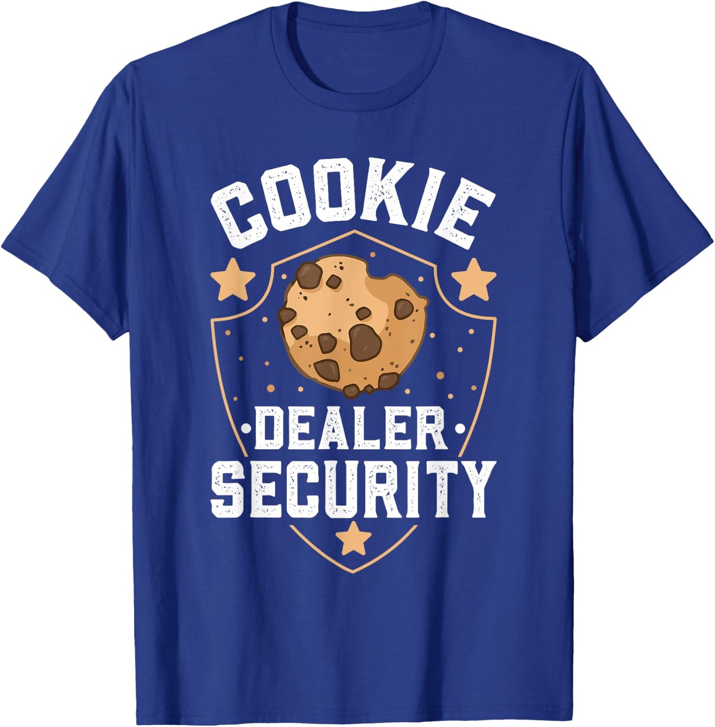 Cookie Dealer Gifts Cookie Dealer - -Adults, Kids - Black - Small - Short Sleeve T-Shirt - T-Shirt | Royal