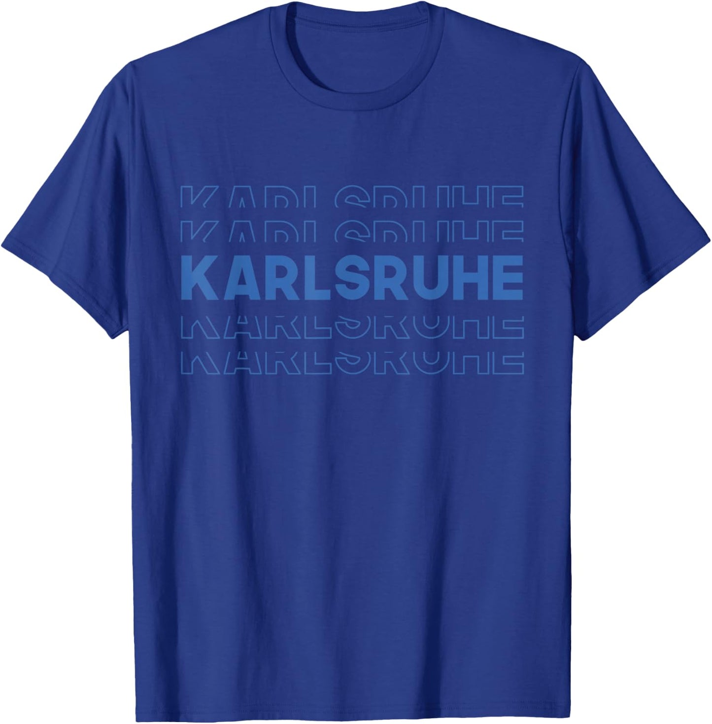 Karlsruhe Fan und Supporter T-Shirt - T-Shirt | Royal