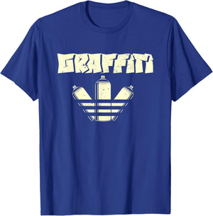 Graffiti Street Urban Art Spray Paint Graffiti Artist , black T-Shirt - T-Shirt | Royal