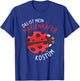 Das Ist Mein Ladybird Costume , black T-Shirt - T-Shirt | Royal