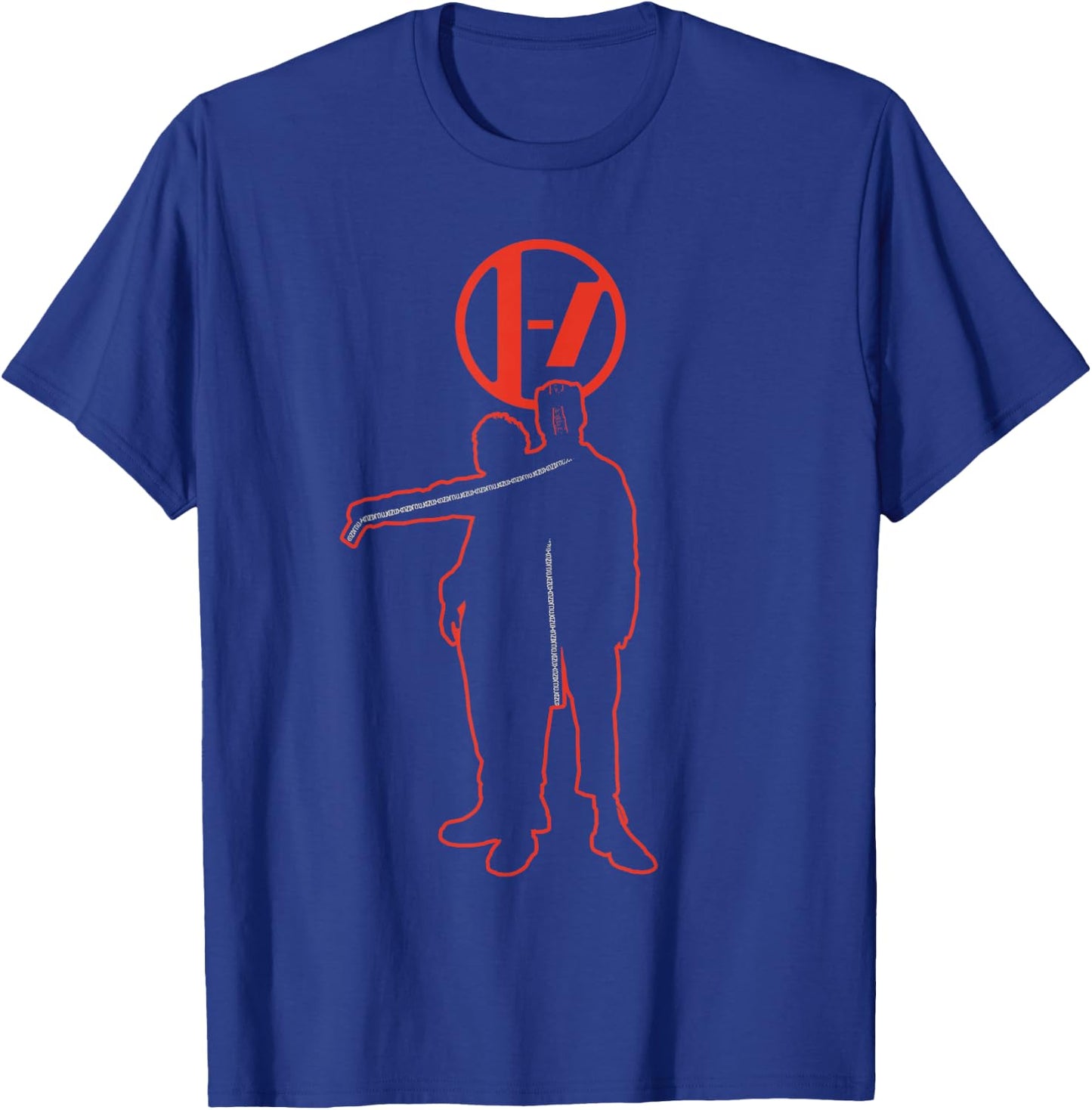 Twenty One Pilots Silhouettes Dot , black T-Shirt - T-Shirt | Royal